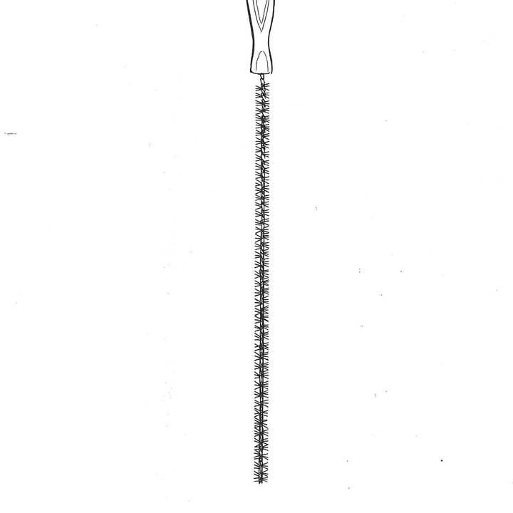 Brushtech - Wholesale Cleaning Brush - HAIR CATCHING & SINK OVERFLOW CLEANING BRUSH1