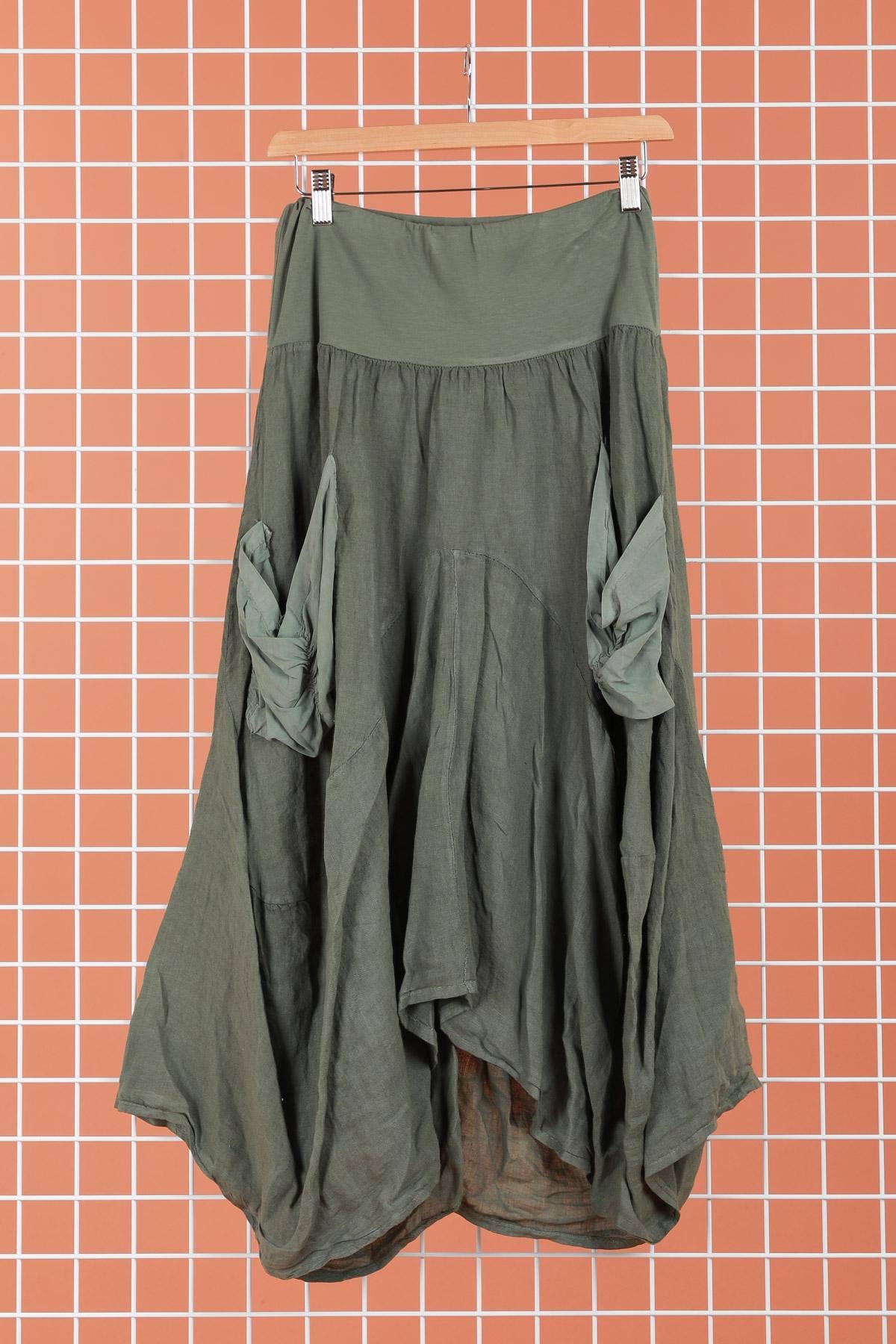 la maison des fibres naturelles – wholesale Kjol - Dam – Linnekjol i storlek One Size (US 12-16, UK 8-12, EU 40-44)18