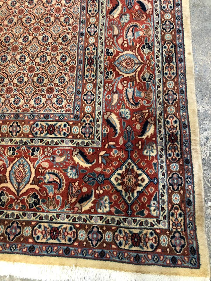 Fine Persian 7.8 x 9.7 Wool Rug for wholesale by Natto USA