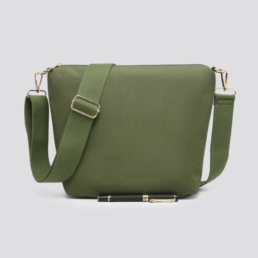 House of Milano – wholesale Crossbody bag – Women's – 25023 Canvas Crossbody Bag2