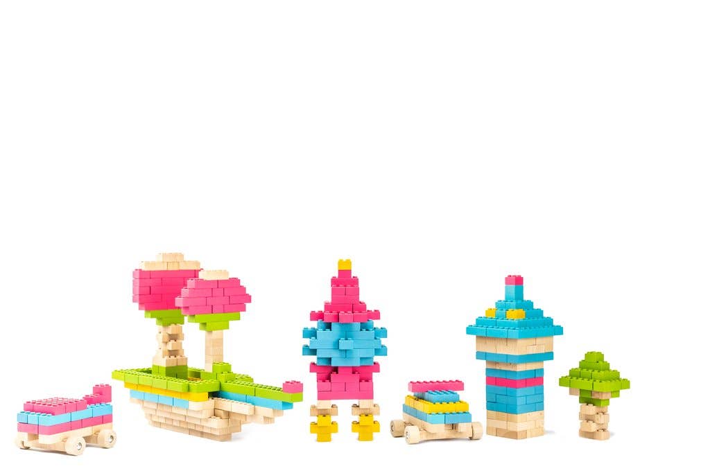 Once Kids - Vendita all'ingrosso Blocchi - Bambini e neonati - Eco-bricks™ Color 206 Pezzo7