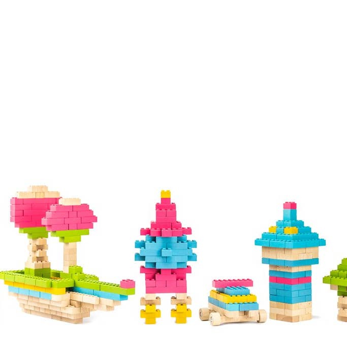 Once Kids - Vendita all'ingrosso Blocchi - Bambini e neonati - Eco-bricks™ Color 206 Pezzo7