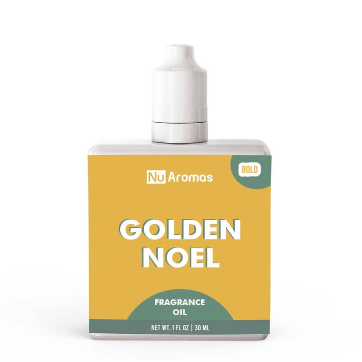 Golden Noel | NuDrop (1.7oz) for wholesale by NuAromas | Home Fragrance