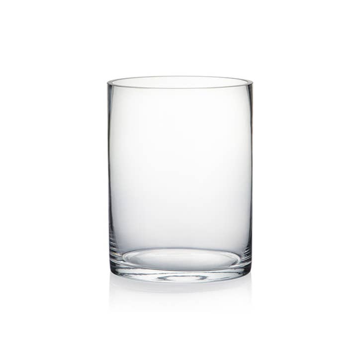 WGV International - Wholesale Vase - WGV Clear Cylinder Glass Vase - 6" x 8"H