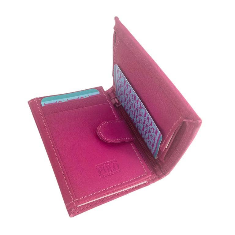 Chenson & Gorett - Wholesale Wallet - Women's - Leather Wallet with Box and 2 Compartments for Bills 208210