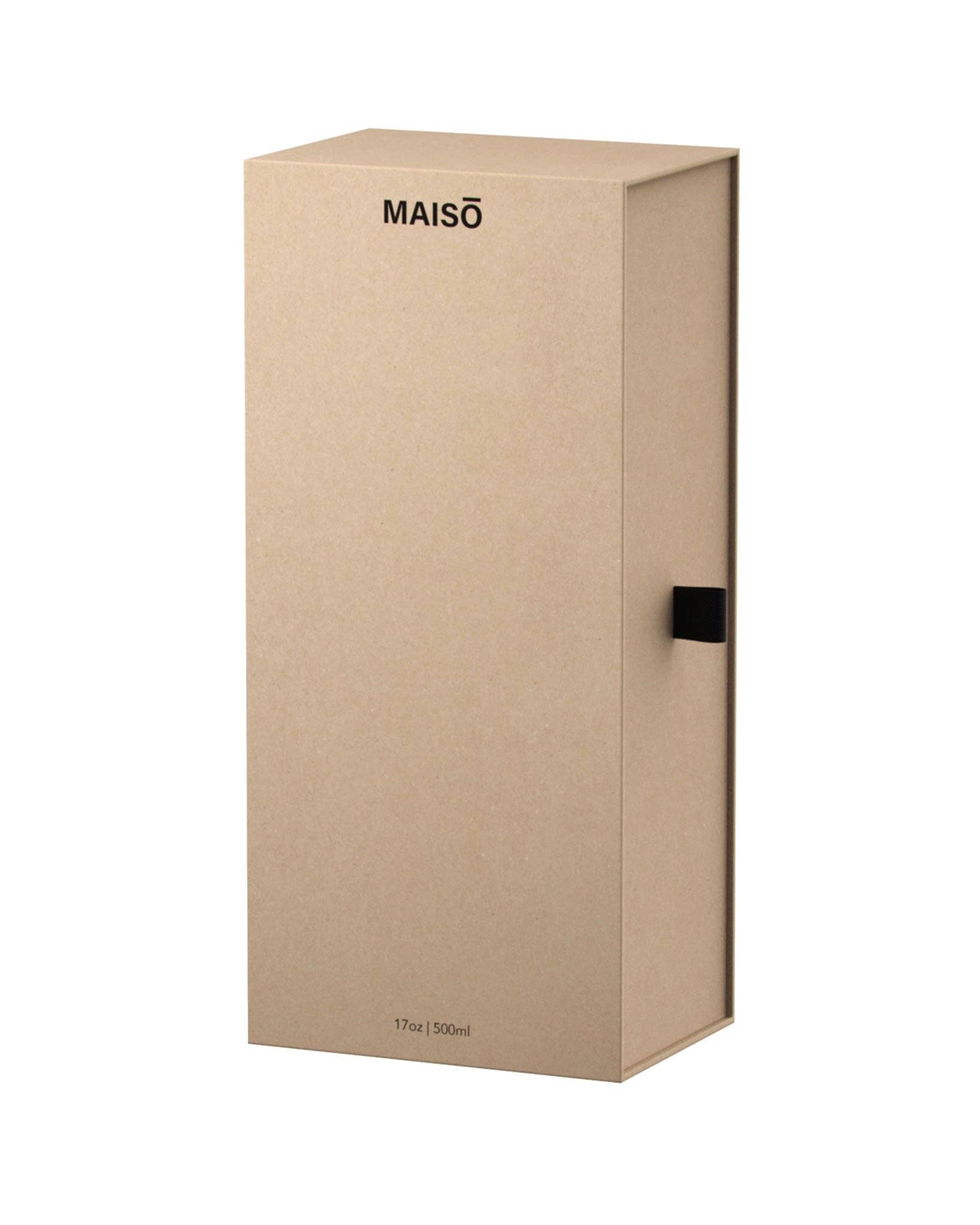 Maisō - Wholesale Water Bottle - Dark Oak 17 oz Bottle4