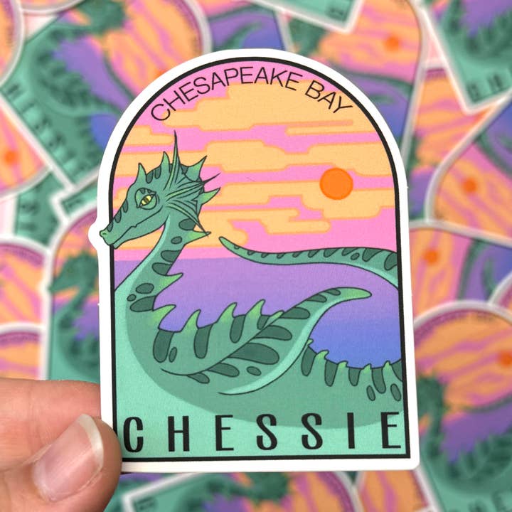 Travel Cryptid - Chessie Chesapeake Bay for wholesale by Mocco and Friends