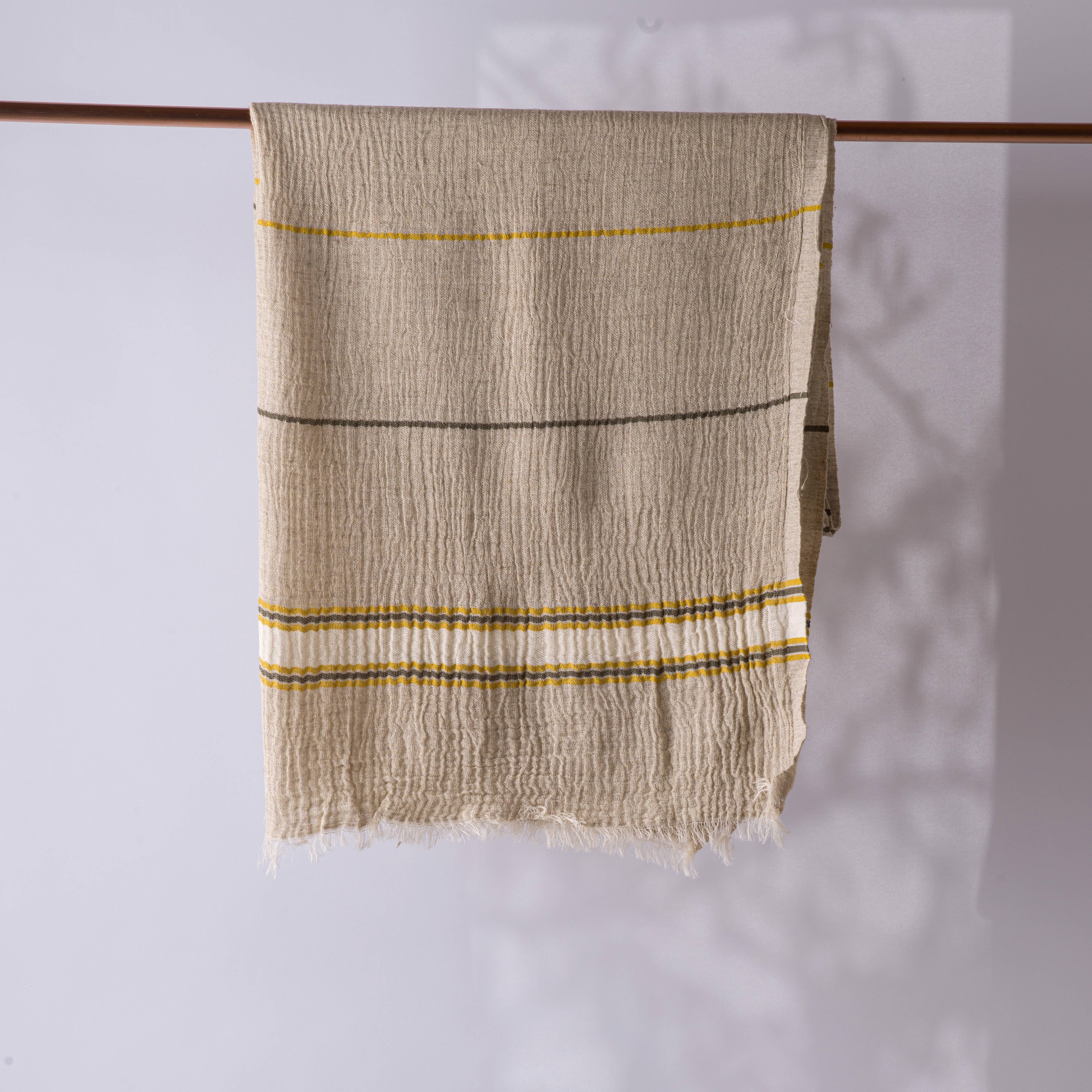 loom.ist – Toalha de praia por atacado – Toalha de Praia em Linho e Algodão Muselina