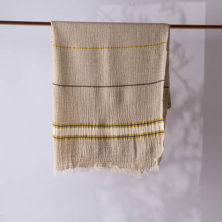 loom.ist – Toalha de praia por atacado – Toalha de Praia em Linho e Algodão Muselina0