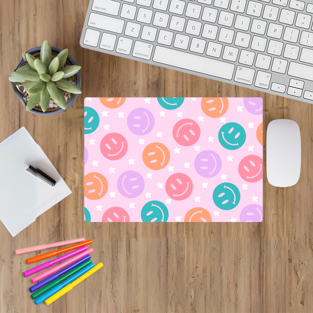 Simple Sweet Love - Wholesale Mousepad/Trackpad - Colorful Smiles Mousepad0