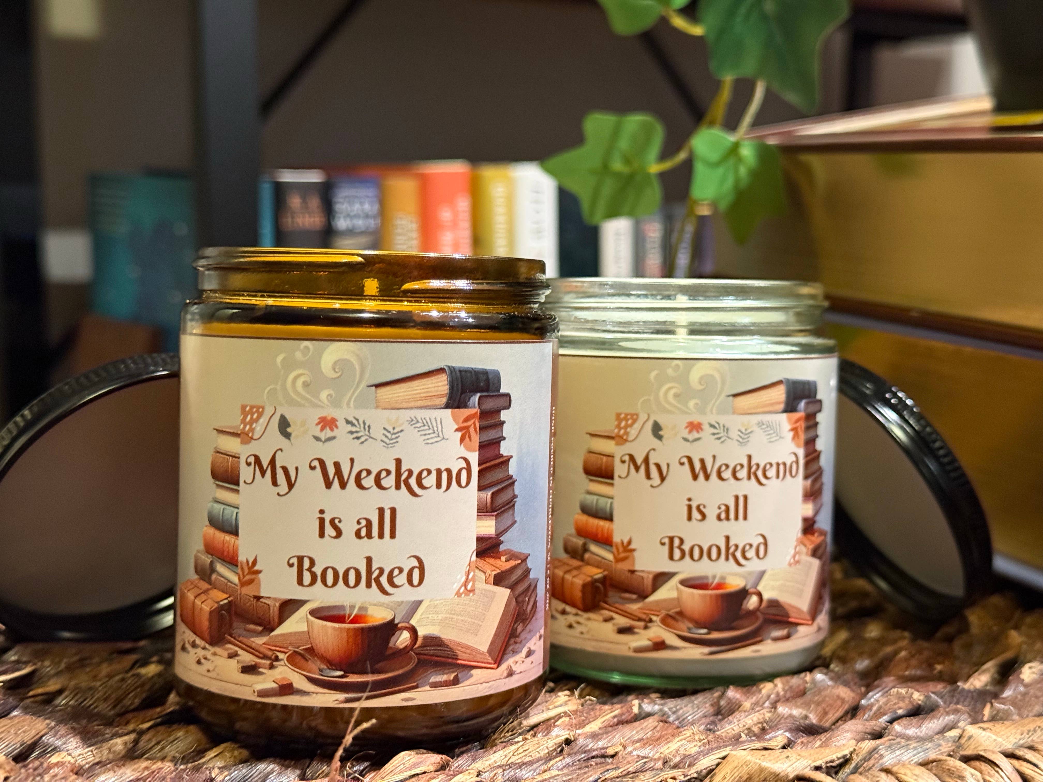 Fantastical Wicks - Wholesale Jar/Filled Candle - My Weekend is All Booked  | 7 oz5