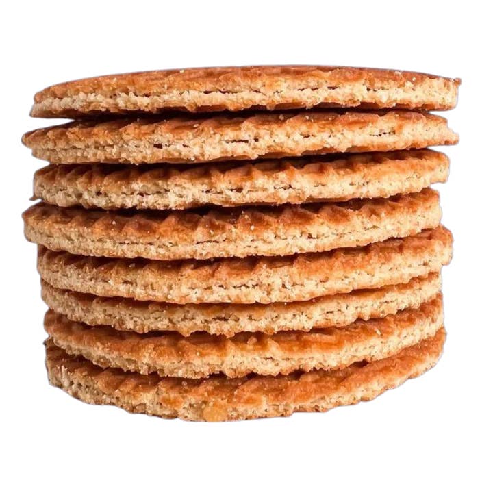 Dutch Waffle Company Stroopwafel Cookie - Wholesale Cookie - 8-Pack Gluten Free Caramel Stroopwafel cookie - snack (96ct)1