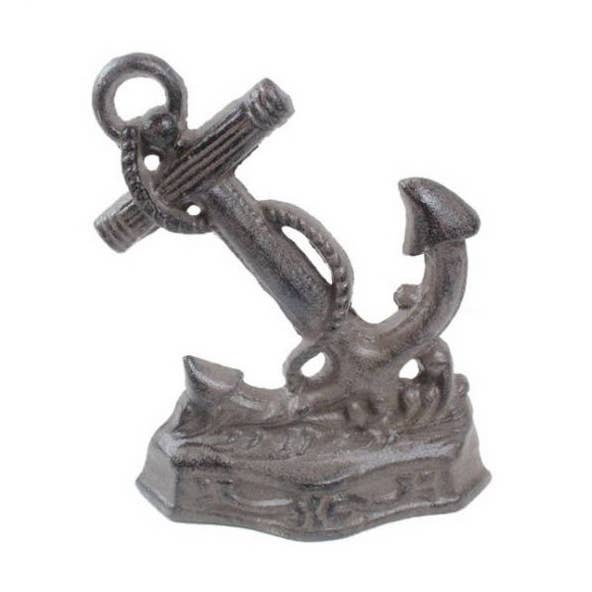 Bujão de porta de âncora de ferro fundido 8” por atacado de Hampton Ironworks