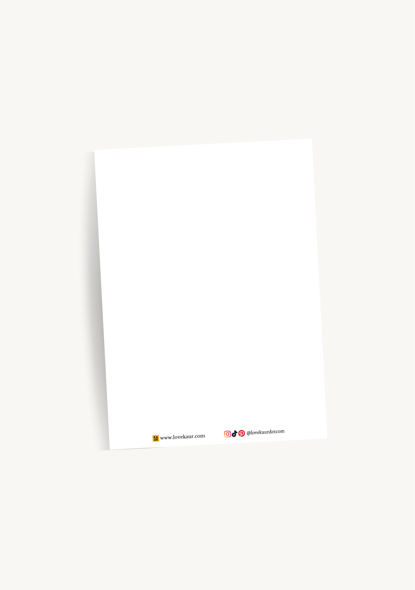 love, KAUR - Wholesale Postcard - Postcard - Success2