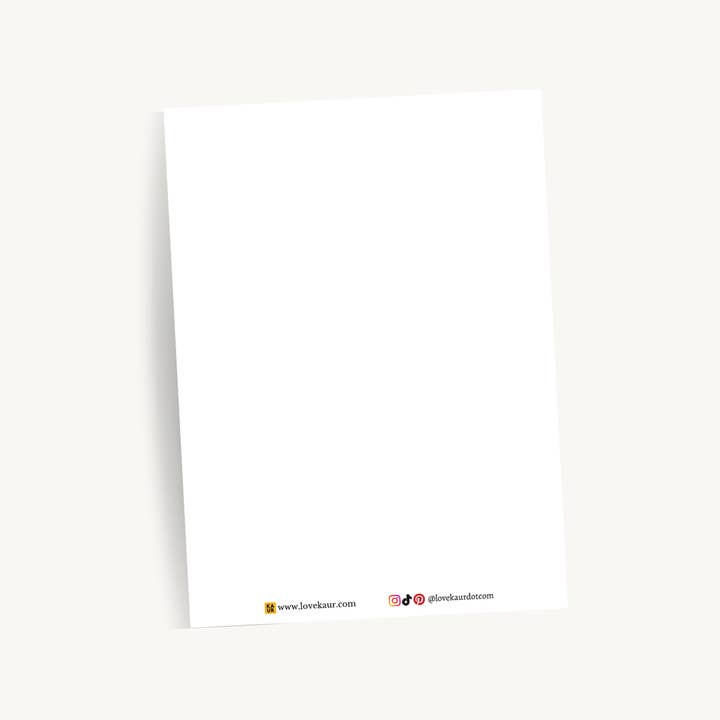 love, KAUR - Wholesale Postcard - Postcard - Self Belief2