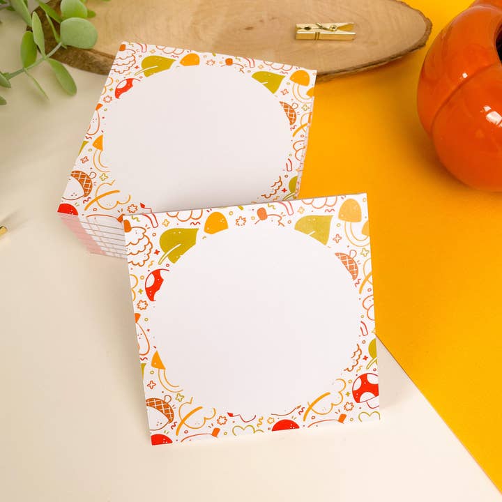 Motif automnal - Bloc-notes pour la vente par Laurel Mae Art