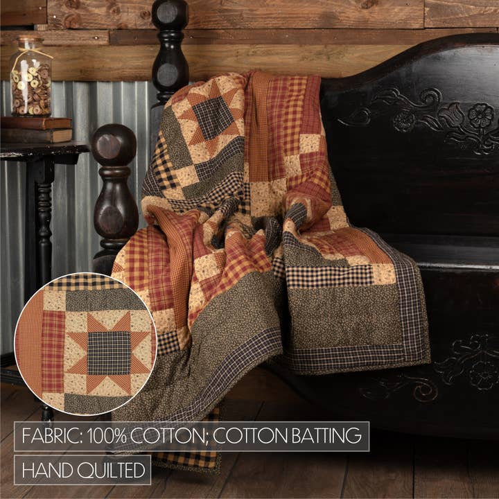 VHC Brands - Wholesale Throw Blanket - Maisie Quilted Throw 50x603