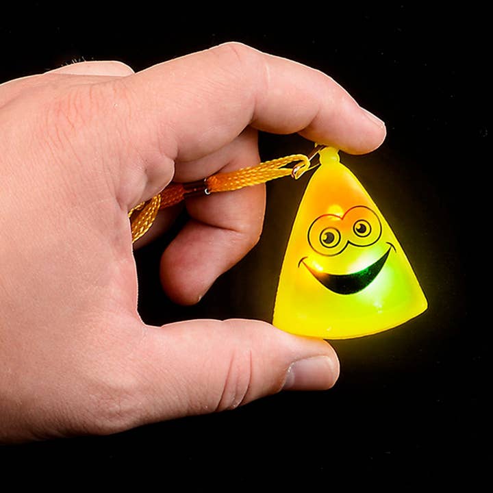 La Luna Bella - Toys - Wholesale Classic Toy - Kids - 2" Halloween Flashing Necklace Assortment (24pc) - LLB Toys1