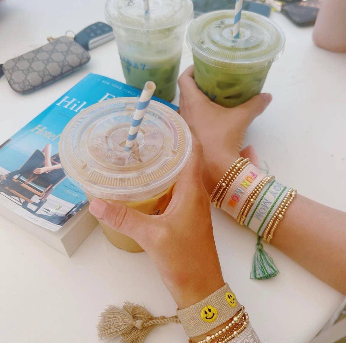 The Kenzie Collective - Wholesale Woven/Braided Bracelet - Boy mom embroidered tassel bracelet mama jewelry 1