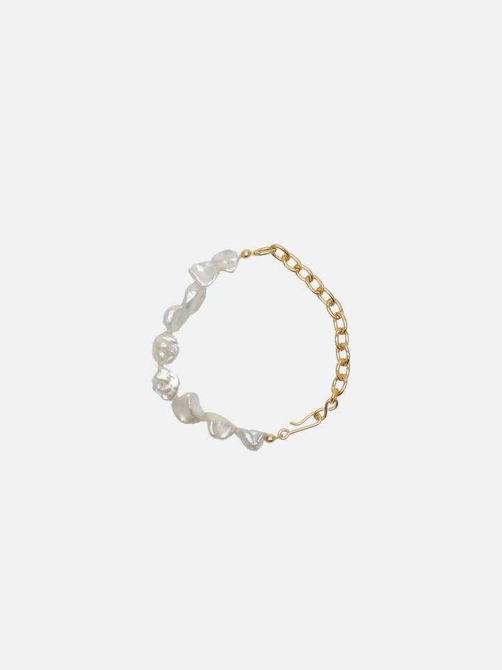 Bracelet bi-matière Ress pour la vente par LA MAISON GISEL B.