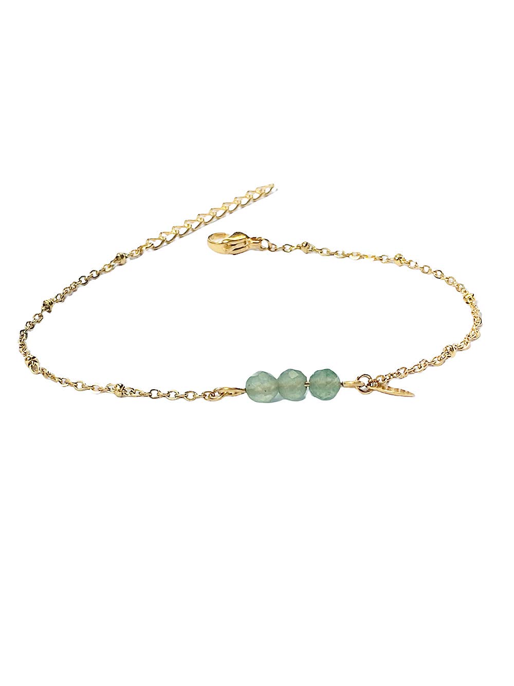 Ni une ni deux – Engroshandel Armbånd med vedhæng – Armbånd POINTS Aventurine1