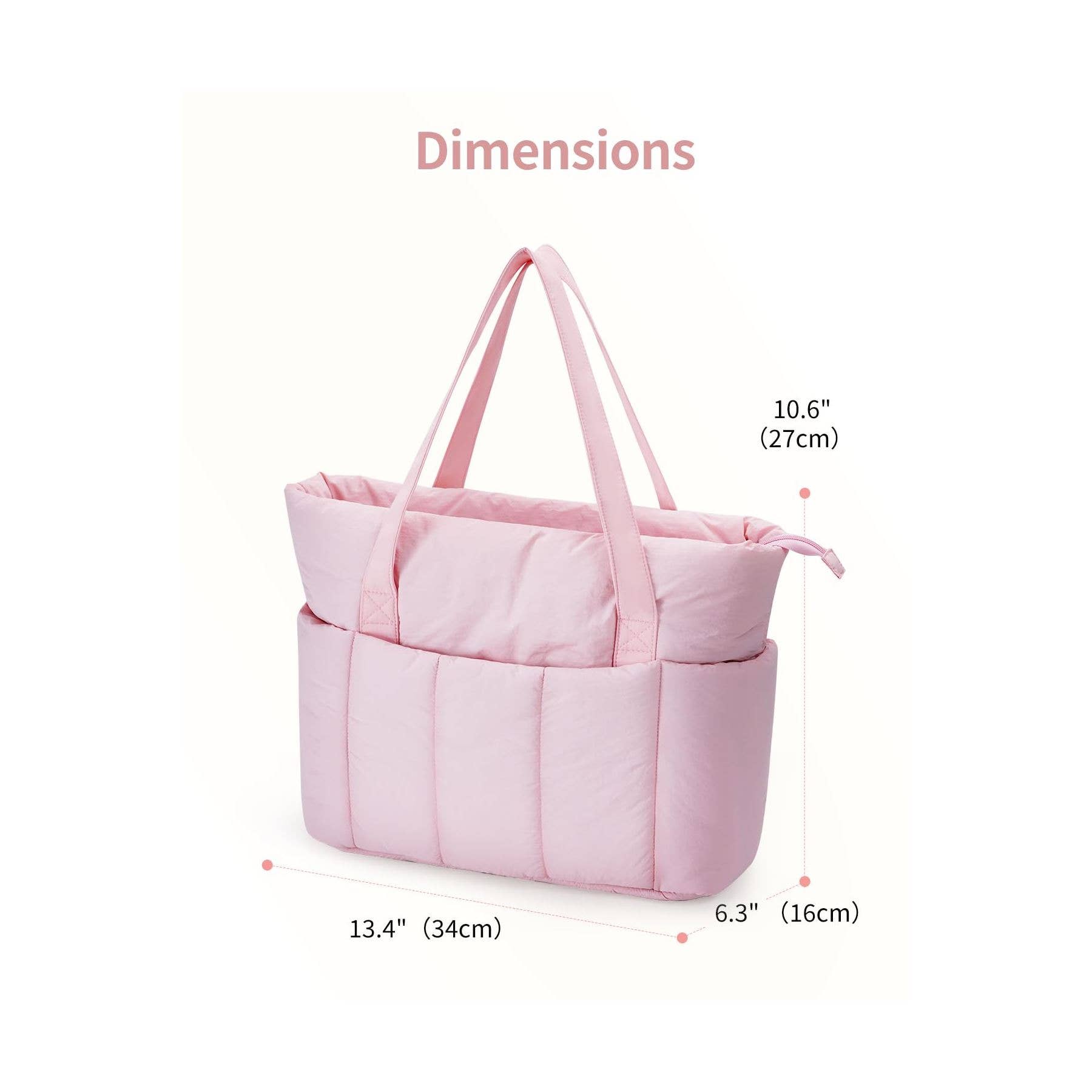 NARWEY INC - Vendita all'ingrosso Borsa tote - Donna - Borsa da viaggio Narwey Puffer per donne, adatta come bagaglio a mano.46