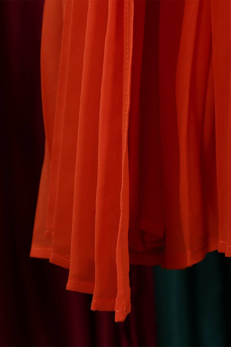 NINEXIS - Wholesale Dress - Women's - CWDSD3577_PLUS SIZE PULLOVER CAPE SHORT DRESS15