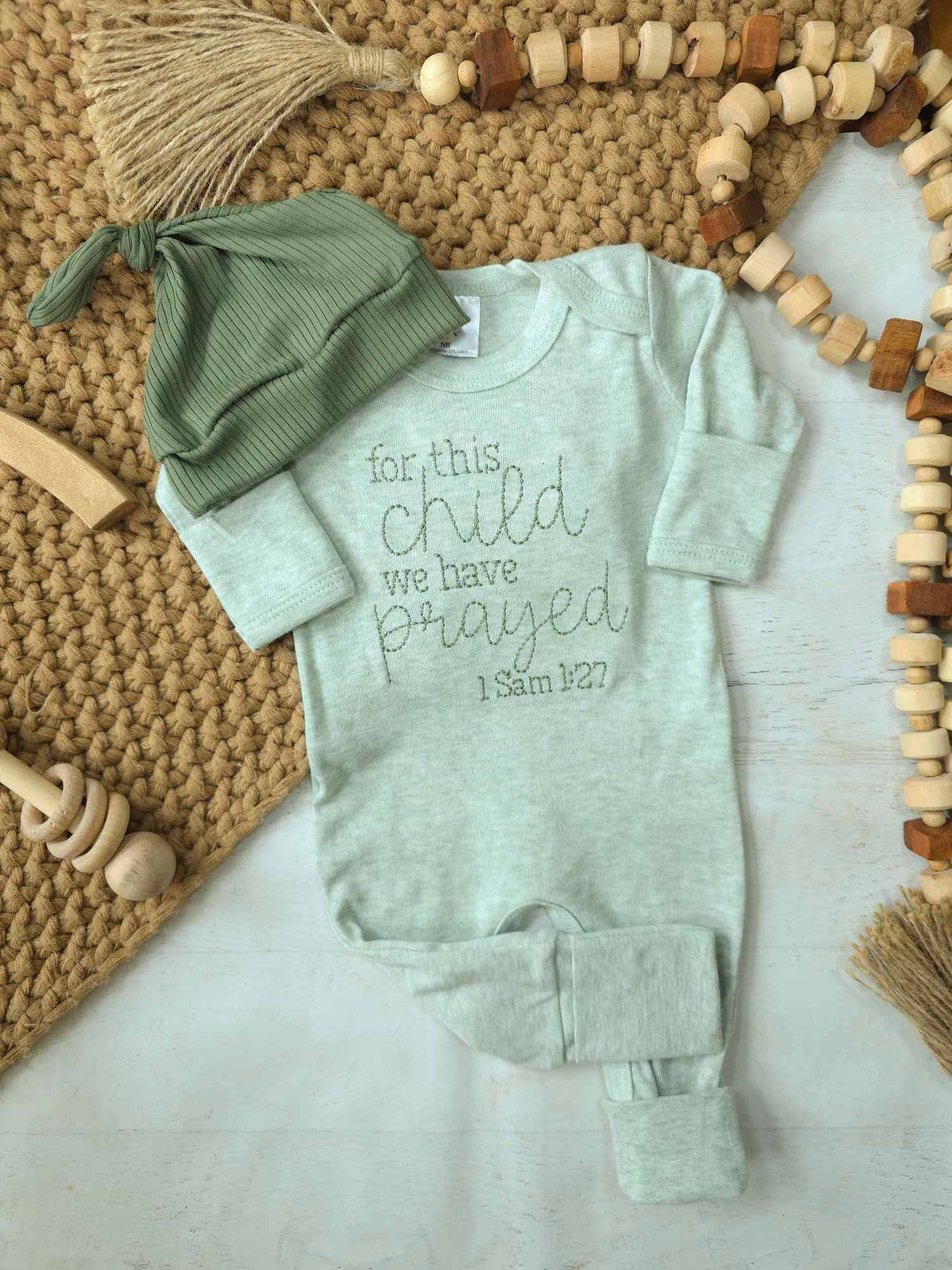 Wonderfully Made - Wholesale Jumpsuit - Baby - Baby Romper | For This Child We Have Prayed4