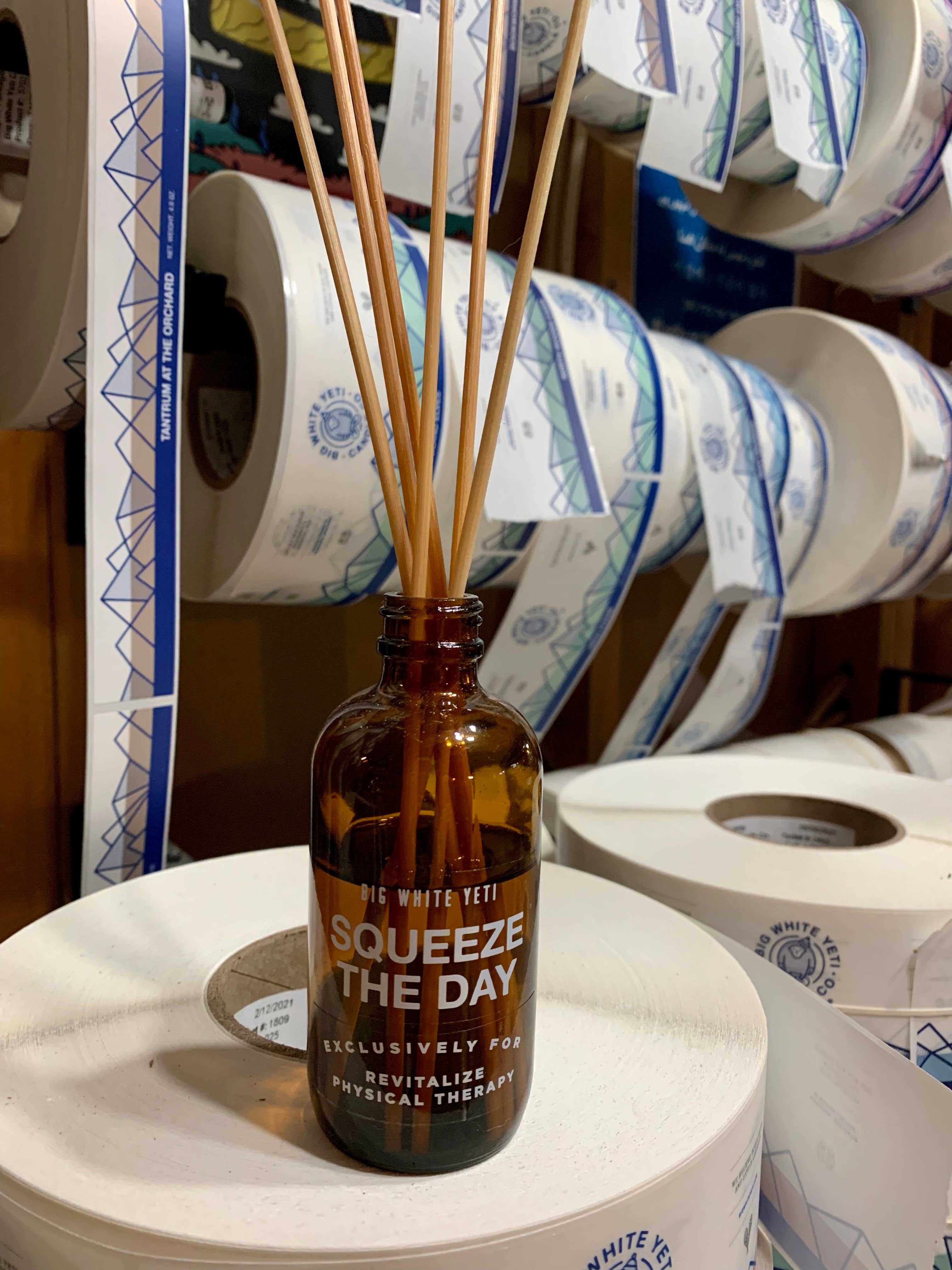 Big White Yeti - Wholesale Reed Diffuser - Custom Collaboration Yetis- 4oz Reed Diffusers1