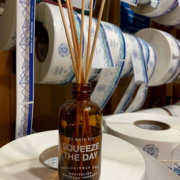 Big White Yeti - Wholesale Reed Diffuser - Custom Collaboration Yetis- 4oz Reed Diffusers1