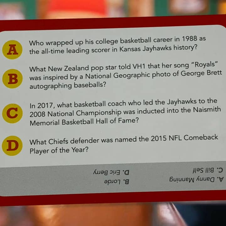 You Gotta Know Games - Wholesale Card Game - You Gotta Know Kansas City - Sports Trivia Game (24)3