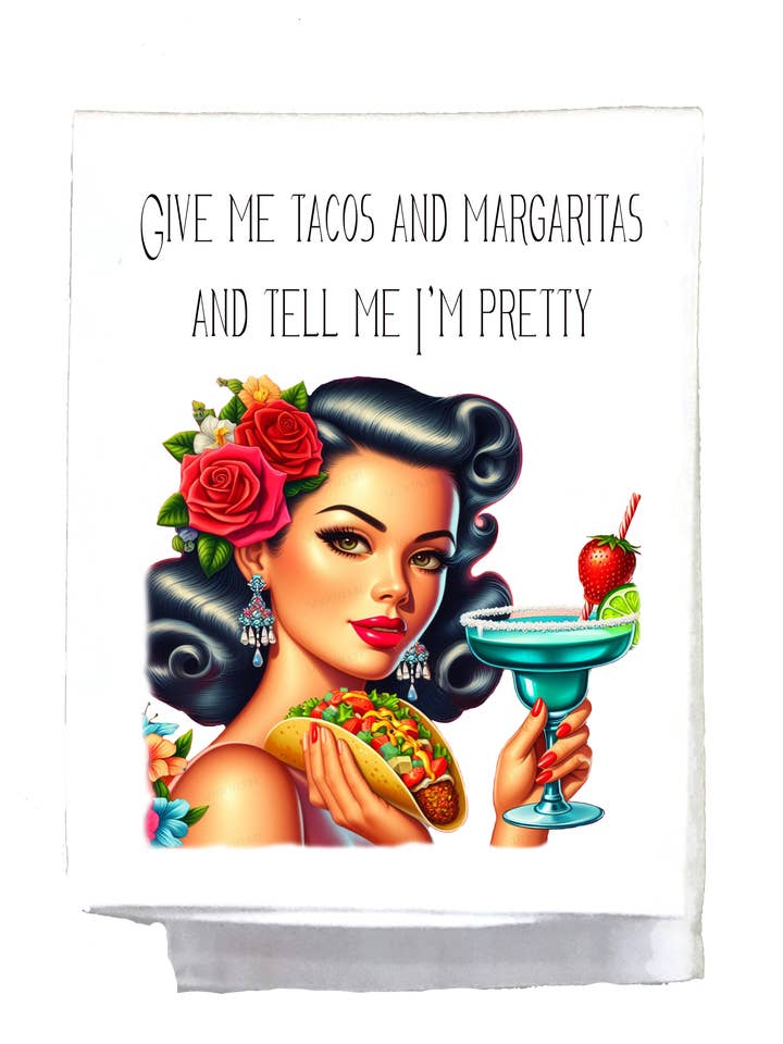 Garota atrevida, dá-me tacos e margaritas por atacado de Sassy Talkin