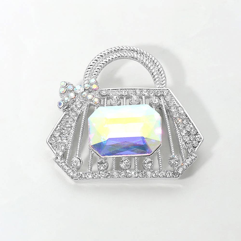 Sensibling Corp. - Wholesale Broche - Handtas Broche Versierd met Strassstenen2