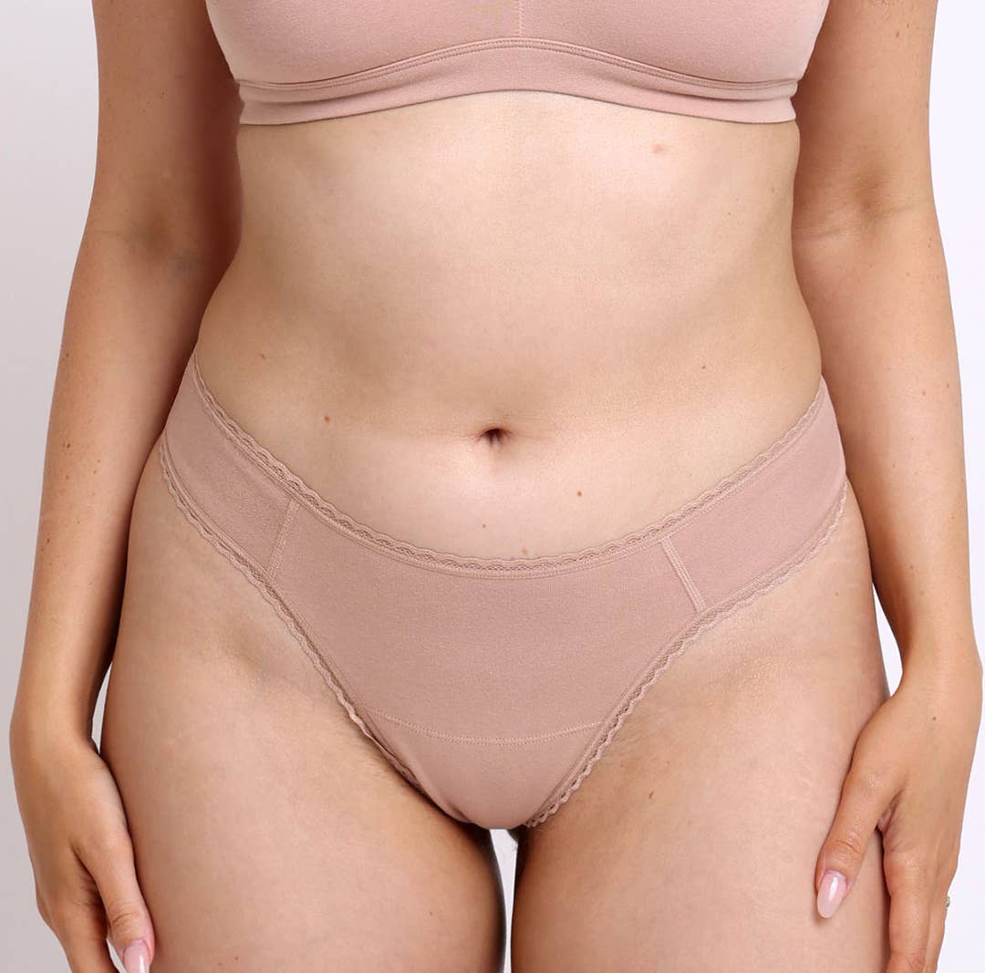 La Coochie – wholesale Underwear – Women's – Organic Cotton Mid Rise Thong9