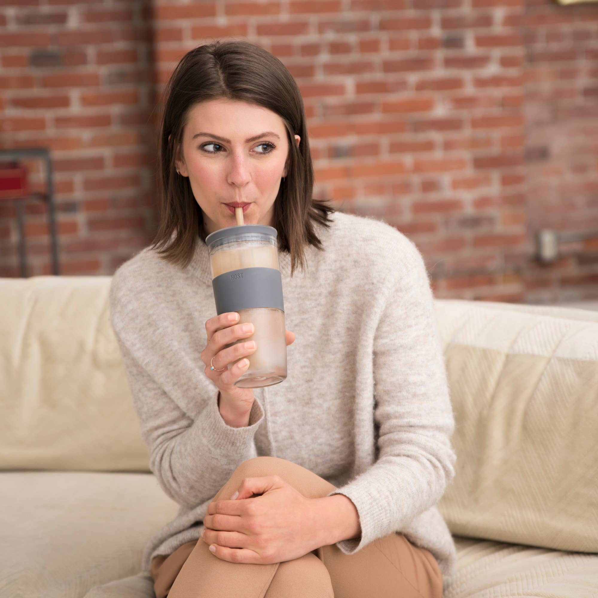 HOST - Wholesale Insulated Mug/Tumbler - Tumbler FREEZE™ Insulated Cooling Travel Cup w Lid and Straw3