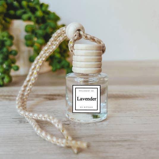 Lavender Car Freshener Diffuser for wholesale by Prairie Chicken Sticker Shop & Gifts