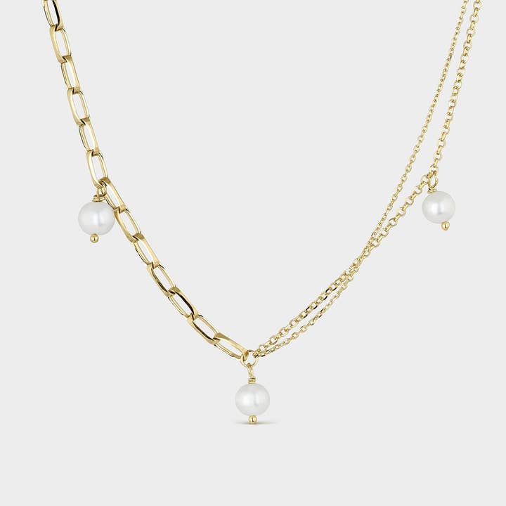 Forgyldt perlekæde for engroshandel hos Itemporality