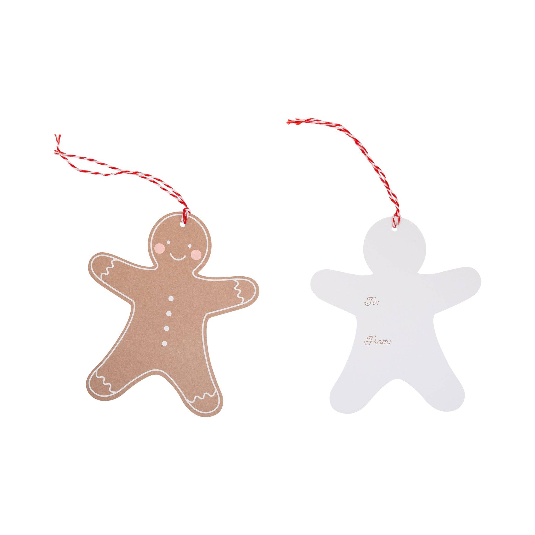 My Mind’s Eye - Wholesale Gift Tag - PLGT177 - Gingerbread Man Oversized Tags1