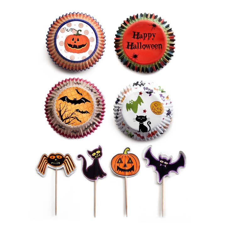 Ibili – wholesale Muffinsform – IBILI - Cupcake kapslar+heliga kista flaggor