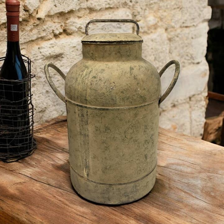 Lata mediana de leche vintage para venta al por mayor de Wilco Home