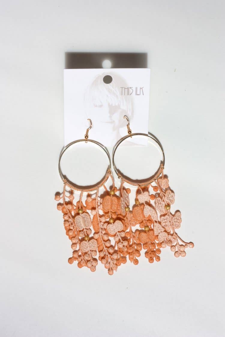 This Ilk – Brincos de argola por atacado – Brincos Duo des Fleurs9