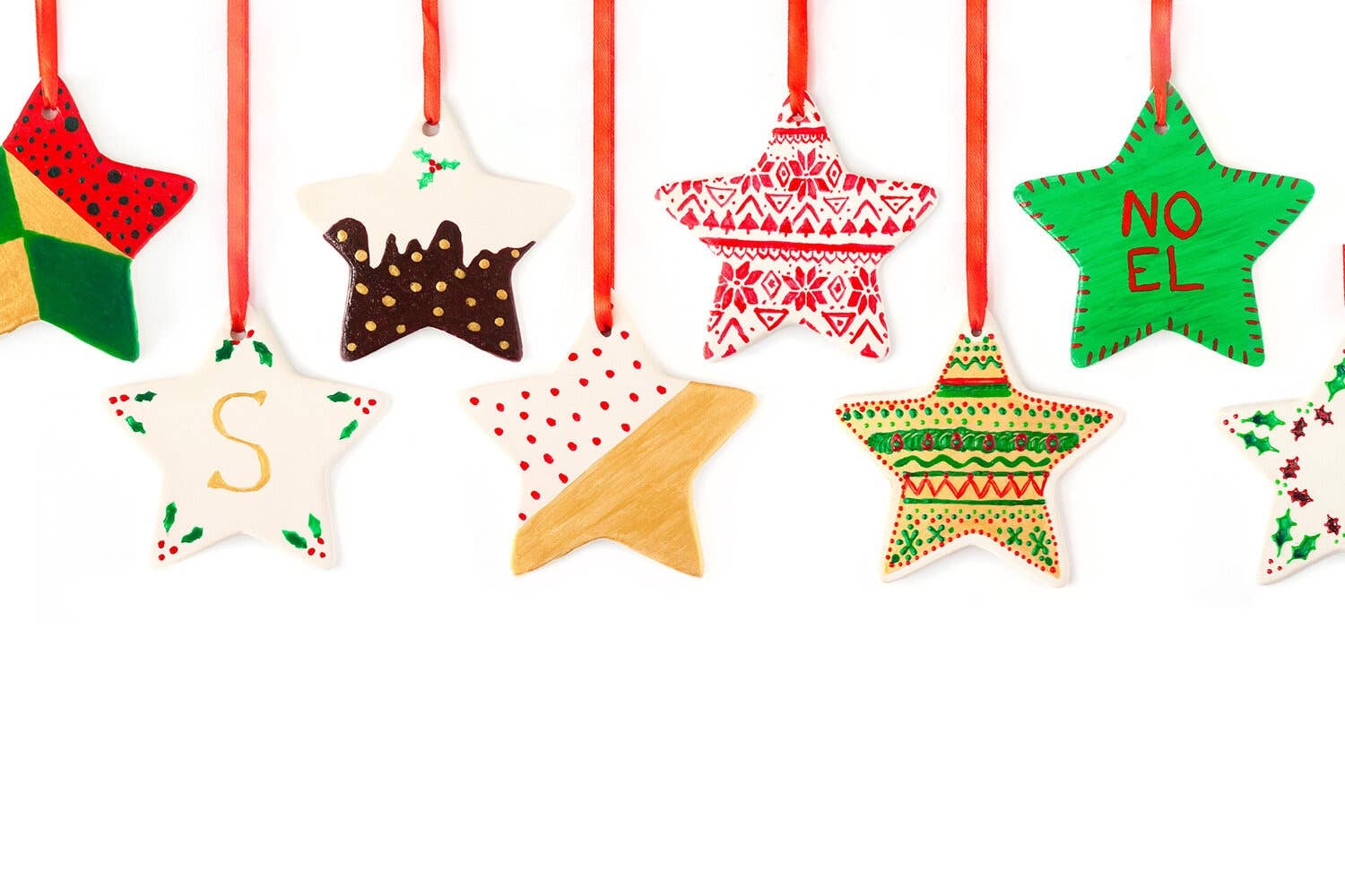 The Crafty Hen – wholesale DIY craft kit – Ceramic Christmas Decoration Painting Kit5