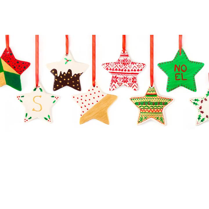 The Crafty Hen – wholesale DIY craft kit – Ceramic Christmas Decoration Painting Kit5