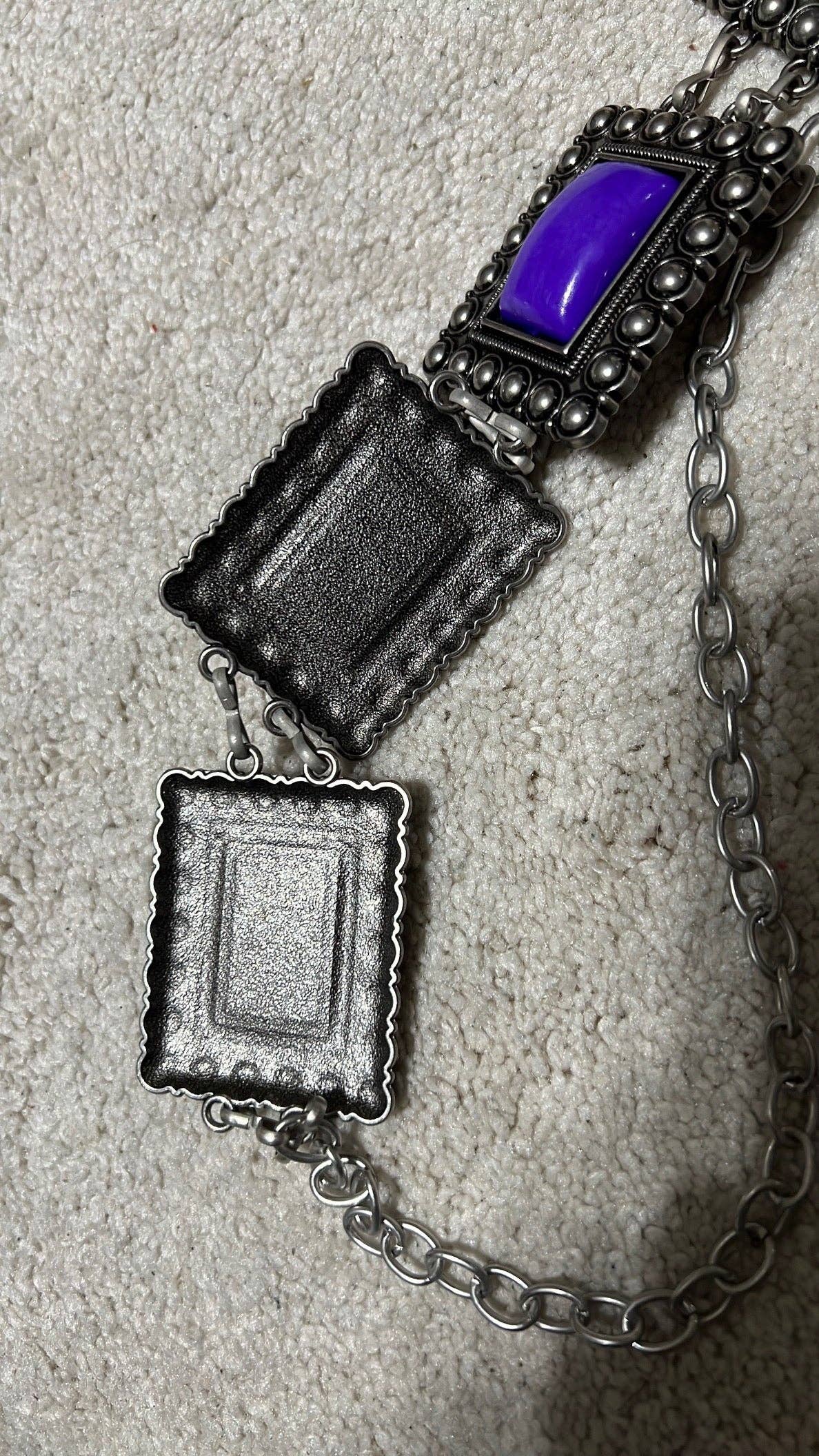 Cedar Hill Country Market - Wholesale Belt - Women's - Purple Concho Belts1