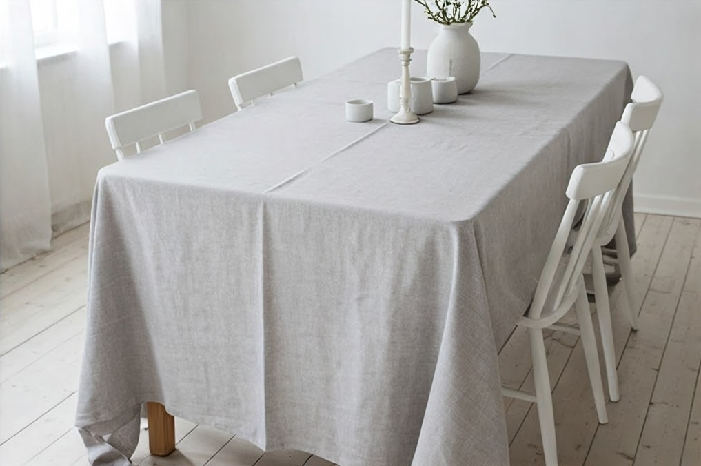 Liem Home - Wholesale Tablecloth - Linen tablecloth. Square, rectangular table linens.  4