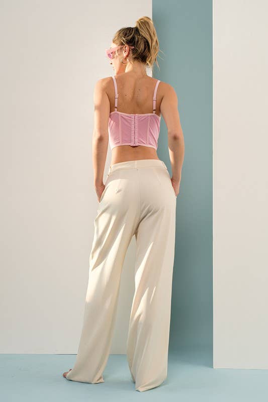 Papermoon - Wholesale Corset - Women's - PT16748 - Lyric Lace Detailed Mesh Corset Top9