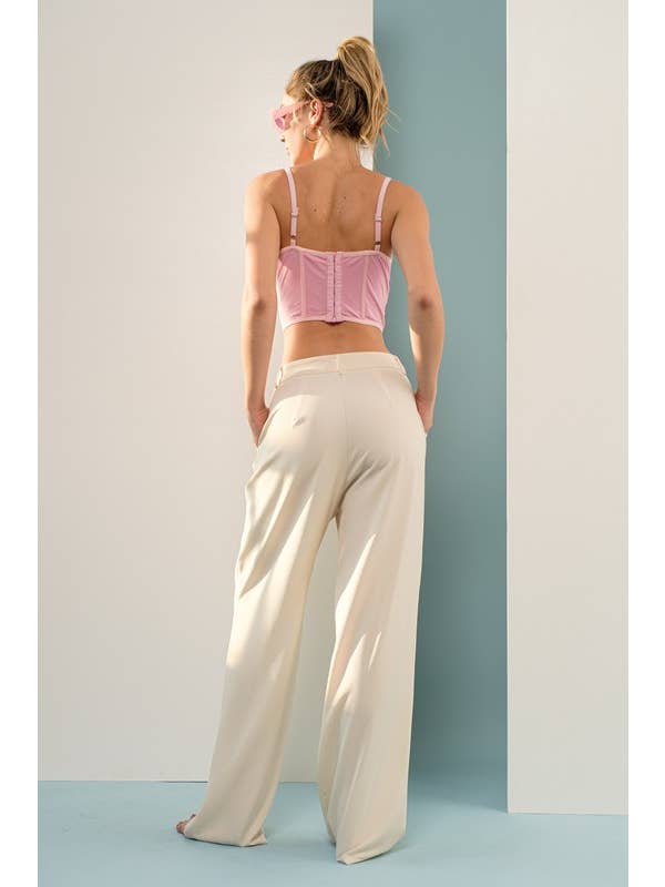 Papermoon - Wholesale Corset - Women's - PT16748 - Lyric Lace Detailed Mesh Corset Top9