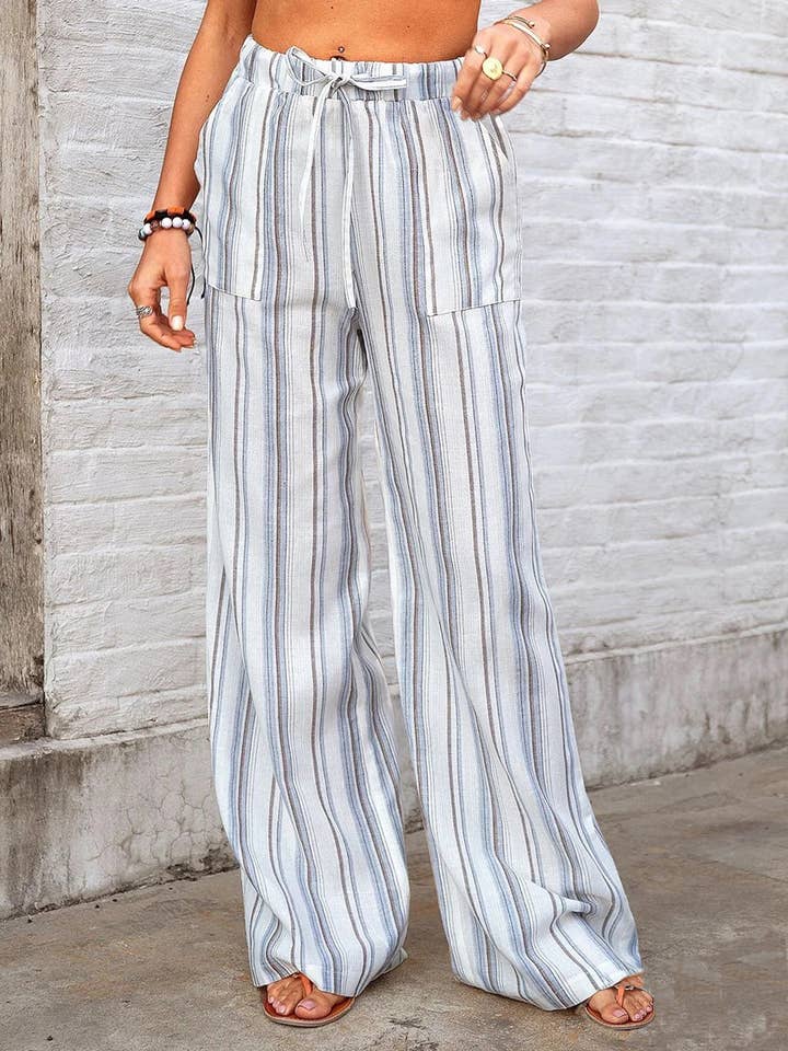 Loose Striped Printed Casual Pants for wholesale by Wholesalesir