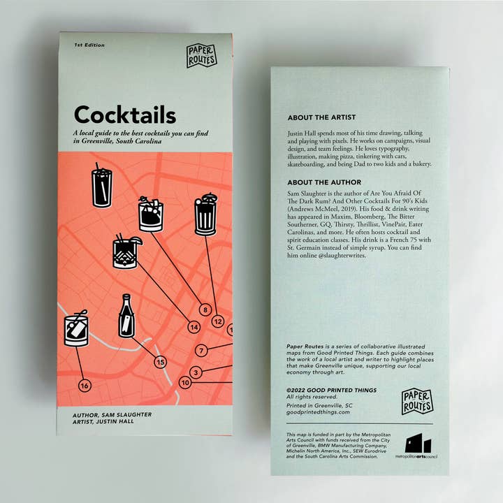 Good Printed Things - Wholesale Nature Guide - Paper Routes - Individual