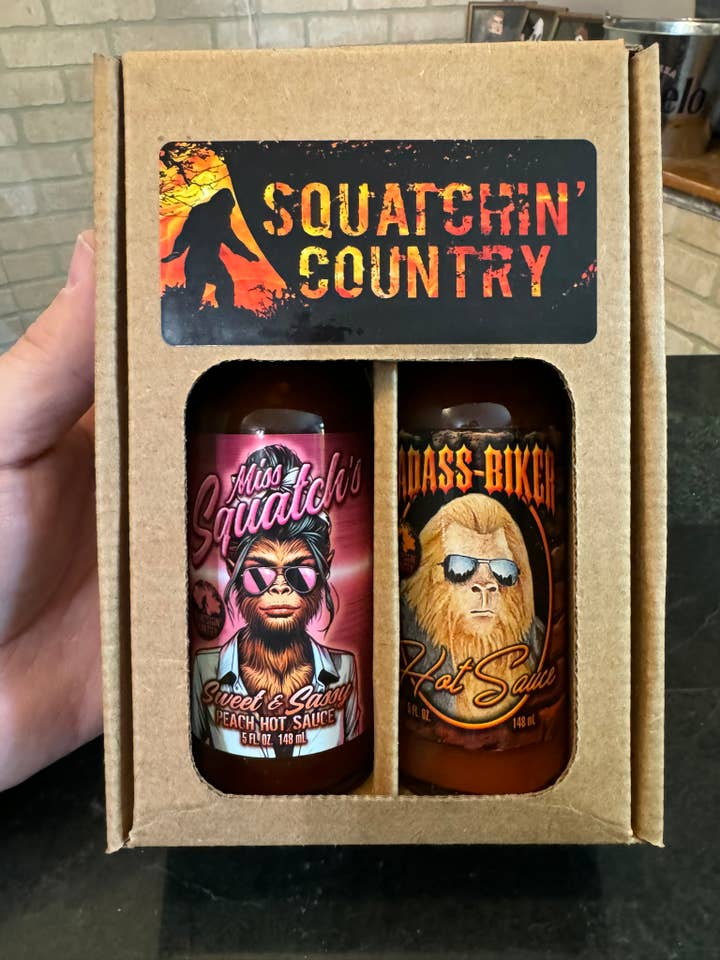 Squatchin' Country Hot Sauce 2PK Gift Set for wholesale by Squatchin’ Country